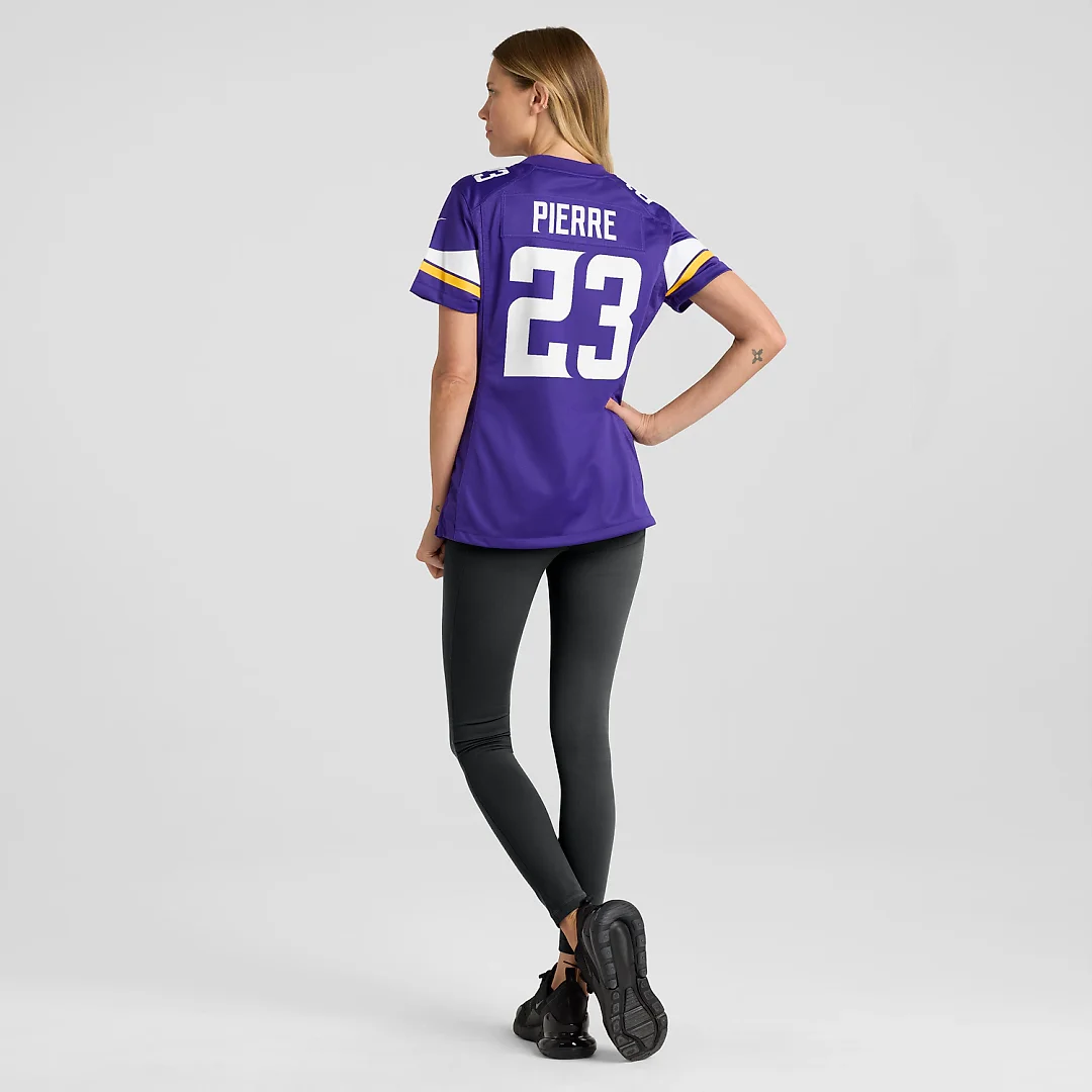 Zennovawear James Pierre Minnesota Vikings Women's Team Game Jersey - Purple