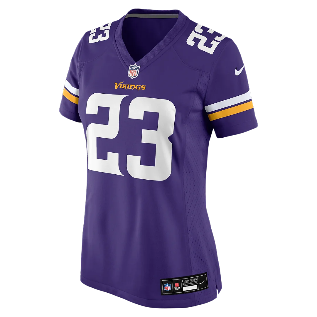 Zennovawear James Pierre Minnesota Vikings Women's Team Game Jersey - Purple