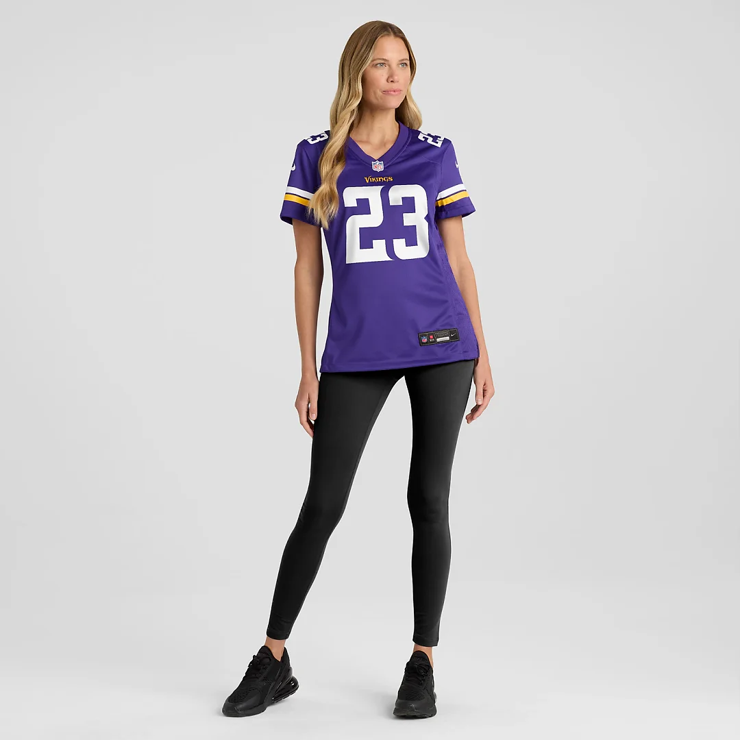 Zennovawear James Pierre Minnesota Vikings Women's Team Game Jersey - Purple
