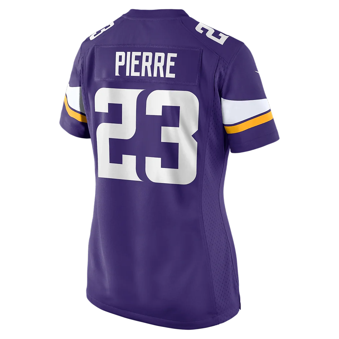 Zennovawear James Pierre Minnesota Vikings Women's Team Game Jersey - Purple