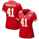 Zennovawear James Winchester Kansas City Chiefs Women's Game Jersey - Red
