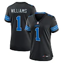 Zennovawear Jameson Williams Detroit Lions Women's 2nd Alternate Game Player Jersey - Black