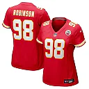 Zennovawear Janarius Robinson Kansas City Chiefs Women's Team Game Jersey - Red