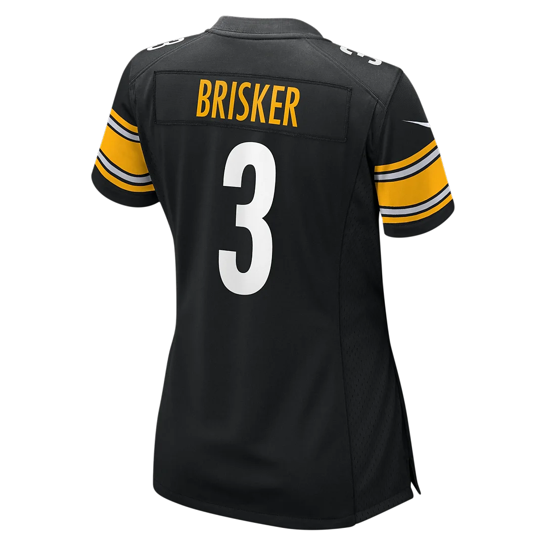 Zennovawear Jaquan Brisker Pittsburgh Steelers Women's Team Game Jersey - Black