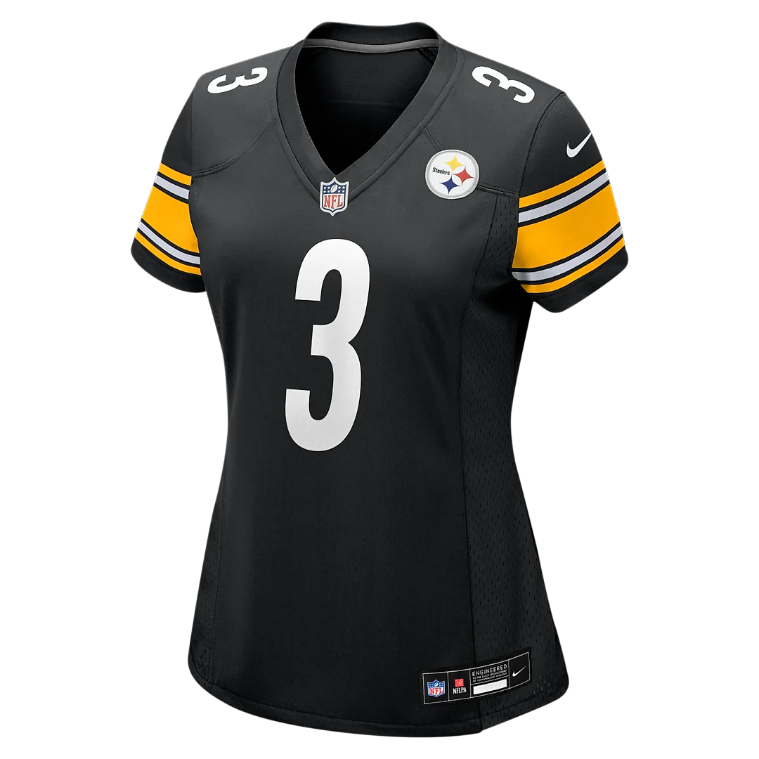 Zennovawear Jaquan Brisker Pittsburgh Steelers Women's Team Game Jersey - Black