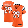 Zennovawear Ja'Quan McMillian Denver Broncos Women's Team Game Jersey - Orange