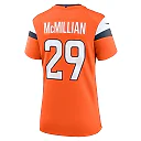 Zennovawear Ja'Quan McMillian Denver Broncos Women's Team Game Jersey - Orange