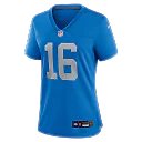 Zennovawear Jared Goff Detroit Lions Women's Alternate Game Jersey - Blue