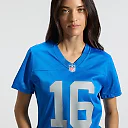 Zennovawear Jared Goff Detroit Lions Women's Alternate Game Jersey - Blue