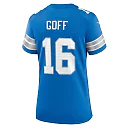 Zennovawear Jared Goff Detroit Lions Women's Game Jersey - Blue