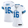 Zennovawear Jared Goff Detroit Lions Women's Game Jersey - White