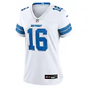 Zennovawear Jared Goff Detroit Lions Women's Game Jersey - White
