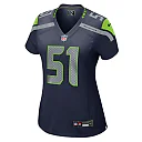 Zennovawear Jared Ivey Seattle Seahawks Women's Team Game Jersey - College Navy