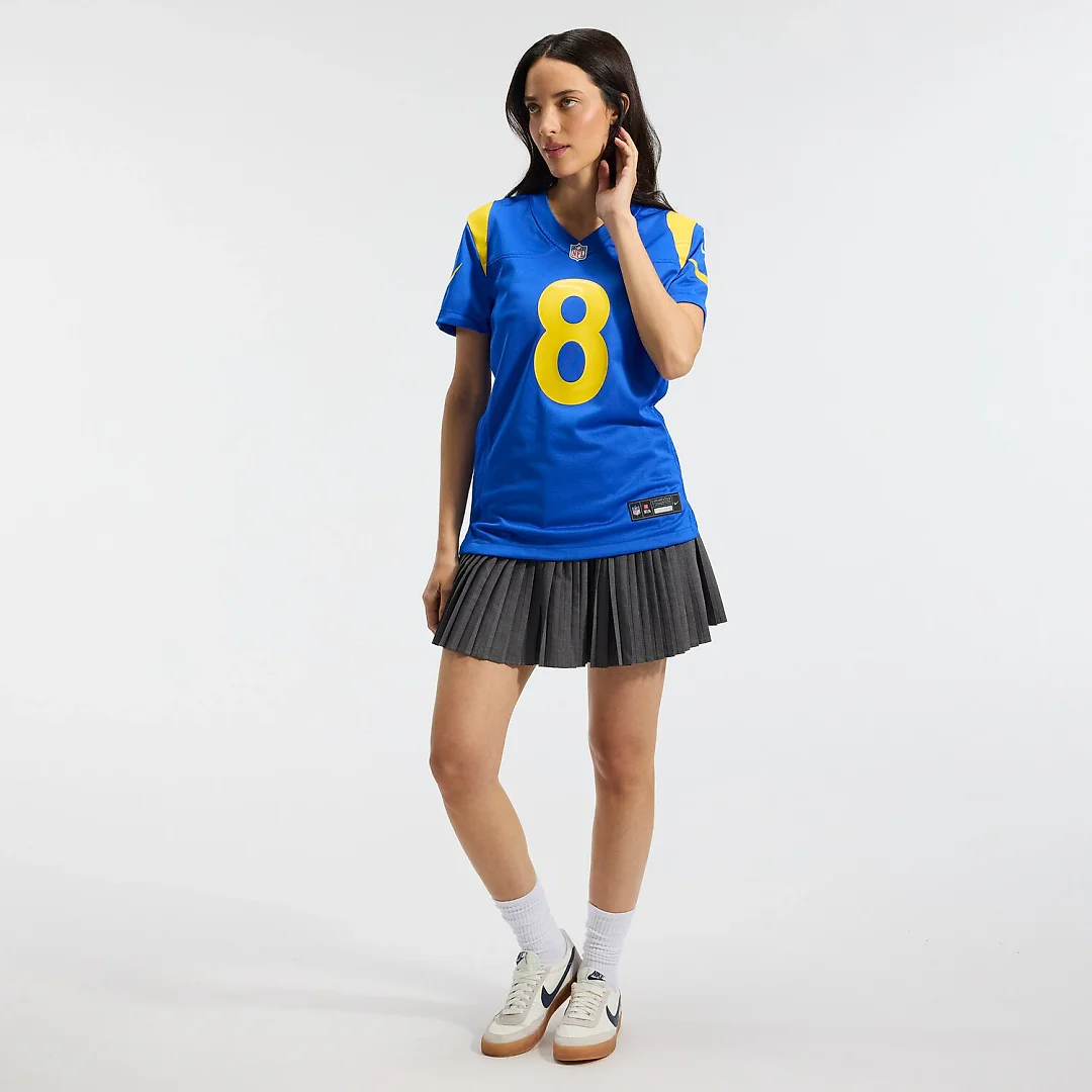 Zennovawear Jared Verse Los Angeles Rams Women's Game Jersey - Royal