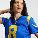 Zennovawear Jared Verse Los Angeles Rams Women's Game Jersey - Royal