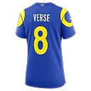 Zennovawear Jared Verse Los Angeles Rams Women's Game Jersey - Royal
