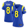 Zennovawear Jared Verse Los Angeles Rams Women's Game Jersey - Royal