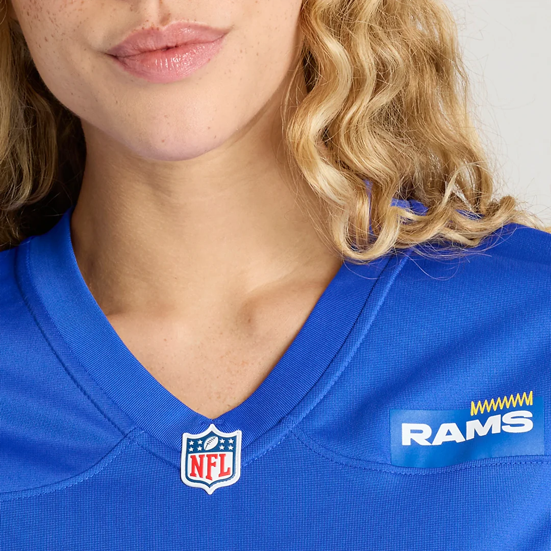 Zennovawear Jared Verse Los Angeles Rams Women's Team Game Jersey - Royal