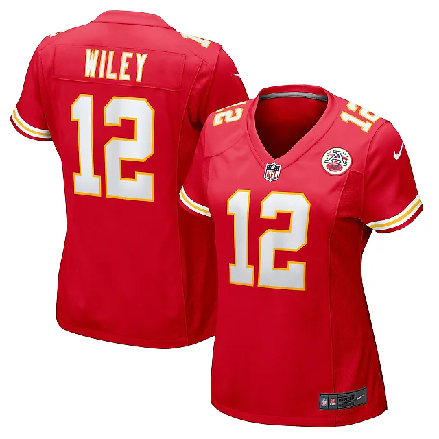 Zennovawear Jared Wiley Kansas City Chiefs Women's Game Jersey - Red