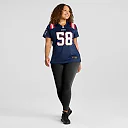 Zennovawear Jared Wilson New England Patriots Women's Team Game Jersey - Navy