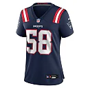Zennovawear Jared Wilson New England Patriots Women's Team Game Jersey - Navy