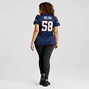 Zennovawear Jared Wilson New England Patriots Women's Team Game Jersey - Navy