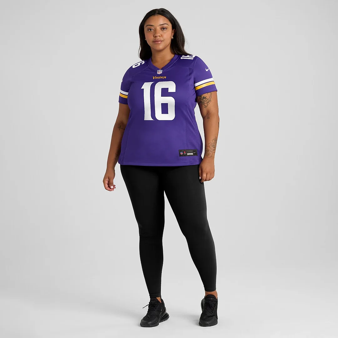 Zennovawear Jaren Hall Minnesota Vikings Women's Game Jersey - Purple