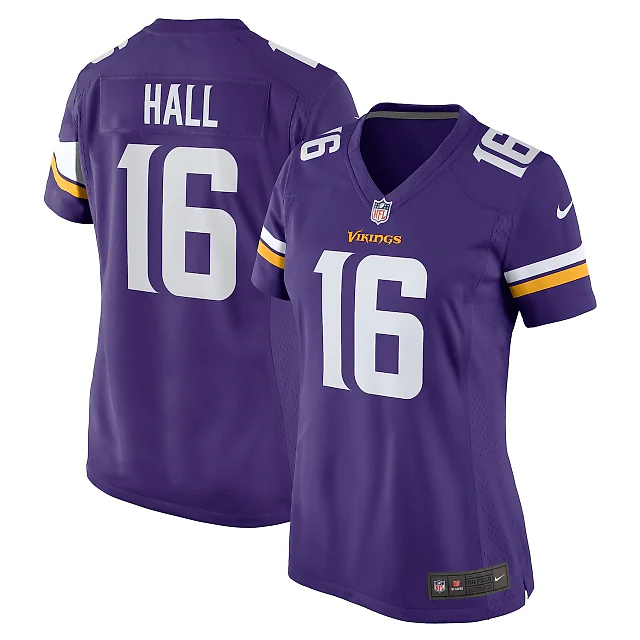 Zennovawear Jaren Hall Minnesota Vikings Women's Game Jersey - Purple