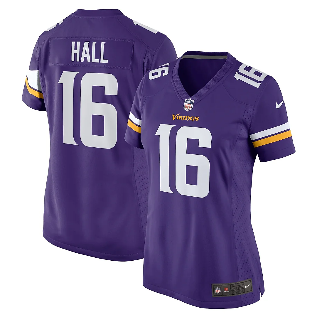 Zennovawear Jaren Hall Minnesota Vikings Women's Game Jersey - Purple