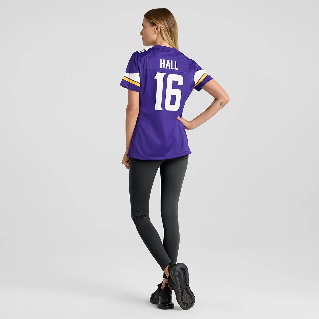 Zennovawear Jaren Hall Minnesota Vikings Women's Game Jersey - Purple