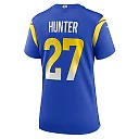 Zennovawear Jarquez Hunter Los Angeles Rams Women's Team Game Jersey - Royal