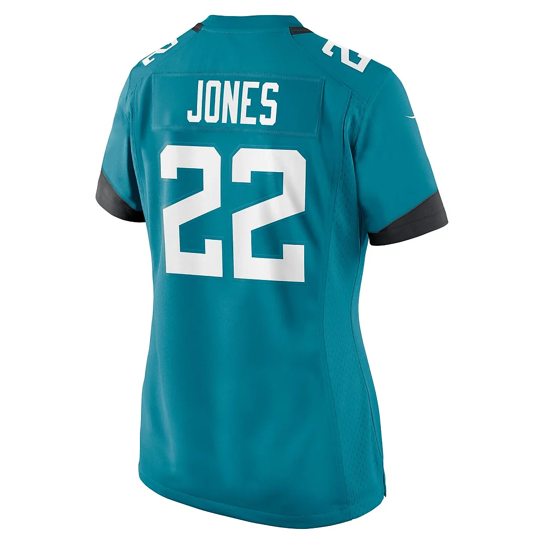 Zennovawear Jarrian Jones Jacksonville Jaguars Women's Game Jersey - Teal