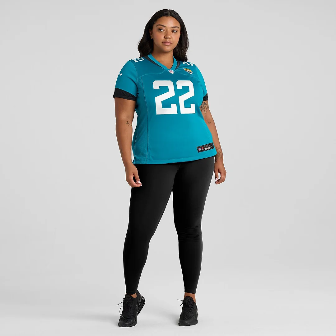Zennovawear Jarrian Jones Jacksonville Jaguars Women's Game Jersey - Teal