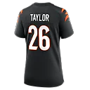 Zennovawear Ja'Sir Taylor Cincinnati Bengals Women's Team Game Jersey - Black