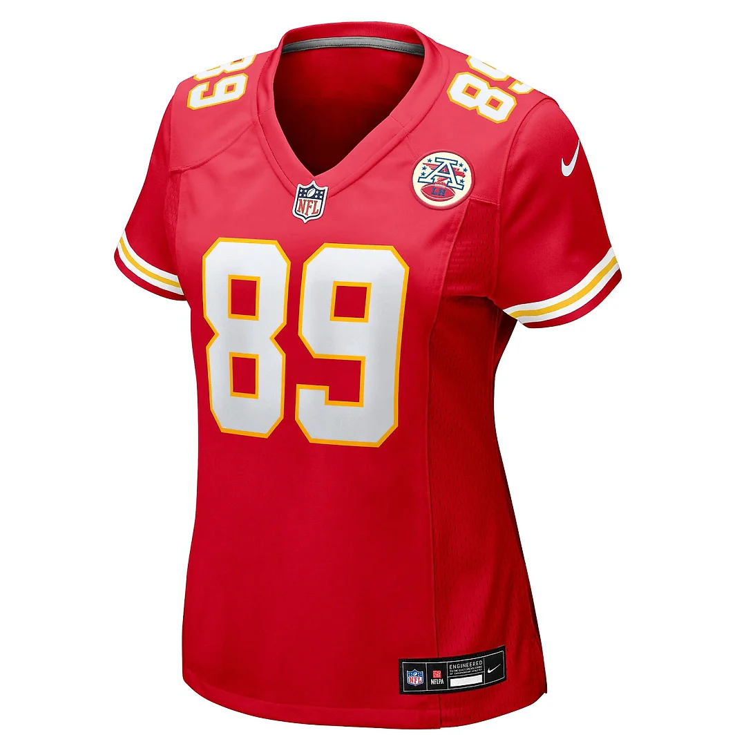 Zennovawear Jason Brownlee Kansas City Chiefs Women's Team Game Jersey - Red