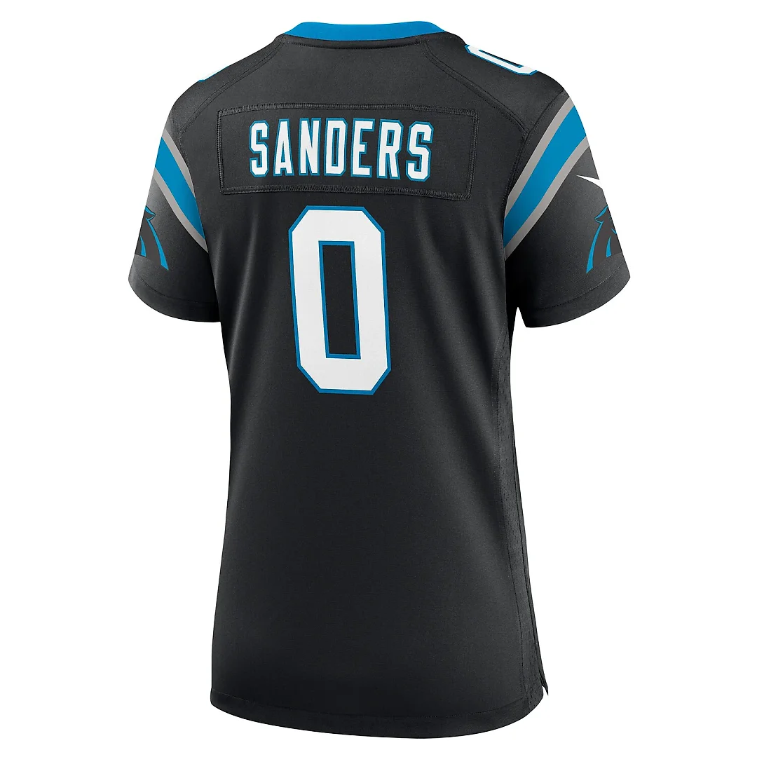 Zennovawear Ja'Tavion Sanders Carolina Panthers Women's Game Jersey - Black