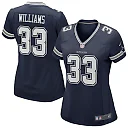 Zennovawear Javonte Williams Dallas Cowboys Women's Team Game Jersey - Navy