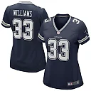 Zennovawear Javonte Williams Dallas Cowboys Women's Team Game Jersey - Navy