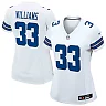 Zennovawear Javonte Williams Dallas Cowboys Women's Game Jersey - White