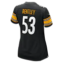 Zennovawear JaWhaun Bentley Pittsburgh Steelers Women's Team Game Jersey - Black