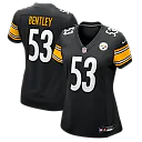 Zennovawear JaWhaun Bentley Pittsburgh Steelers Women's Team Game Jersey - Black