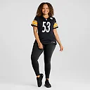 Zennovawear JaWhaun Bentley Pittsburgh Steelers Women's Team Game Jersey - Black