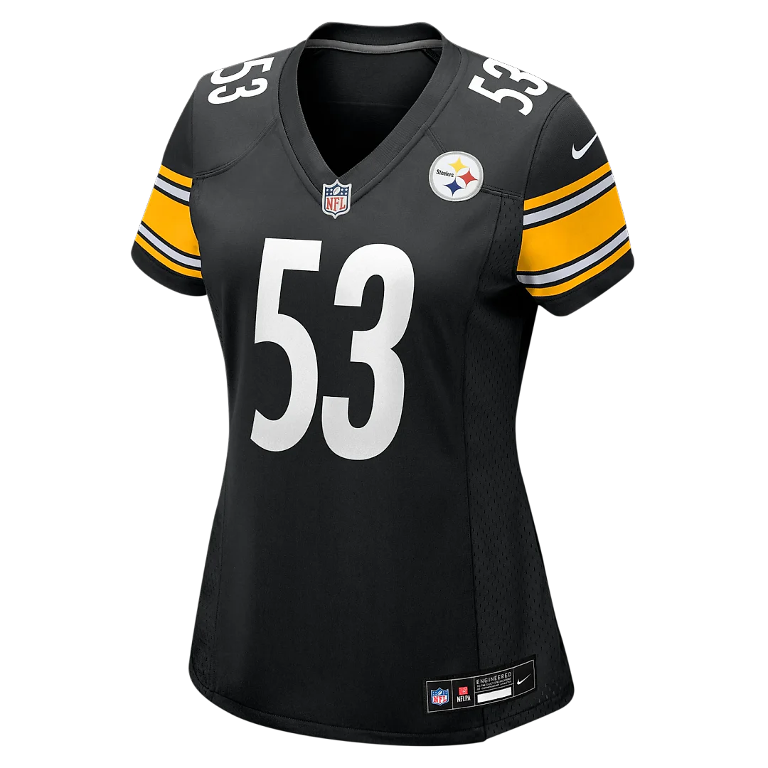 Zennovawear JaWhaun Bentley Pittsburgh Steelers Women's Team Game Jersey - Black