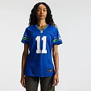 Zennovawear Jaxon Smith-Njigba Seattle Seahawks Women's Throwback Player Game Jersey - Royal