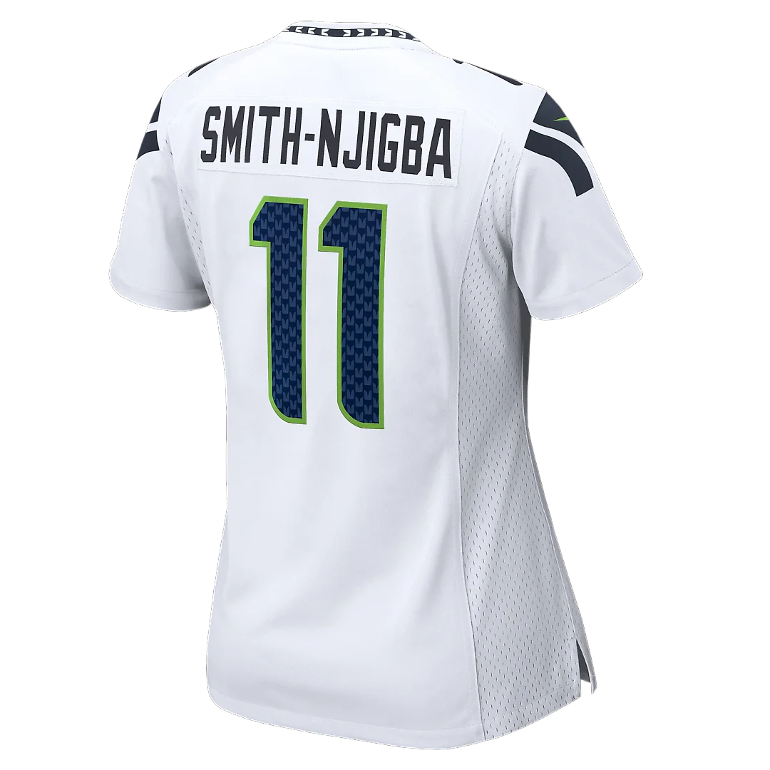Zennovawear Jaxon Smith-Njigba Seattle Seahawks Women's Game Jersey - White
