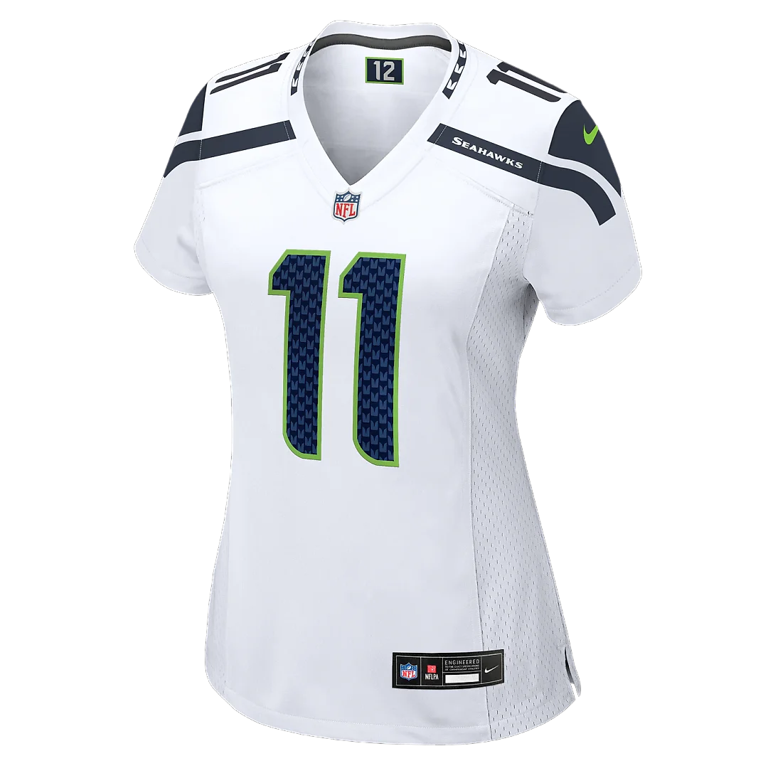 Zennovawear Jaxon Smith-Njigba Seattle Seahawks Women's Game Jersey - White