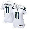 Zennovawear Jaxon Smith-Njigba Seattle Seahawks Women's Game Jersey - White