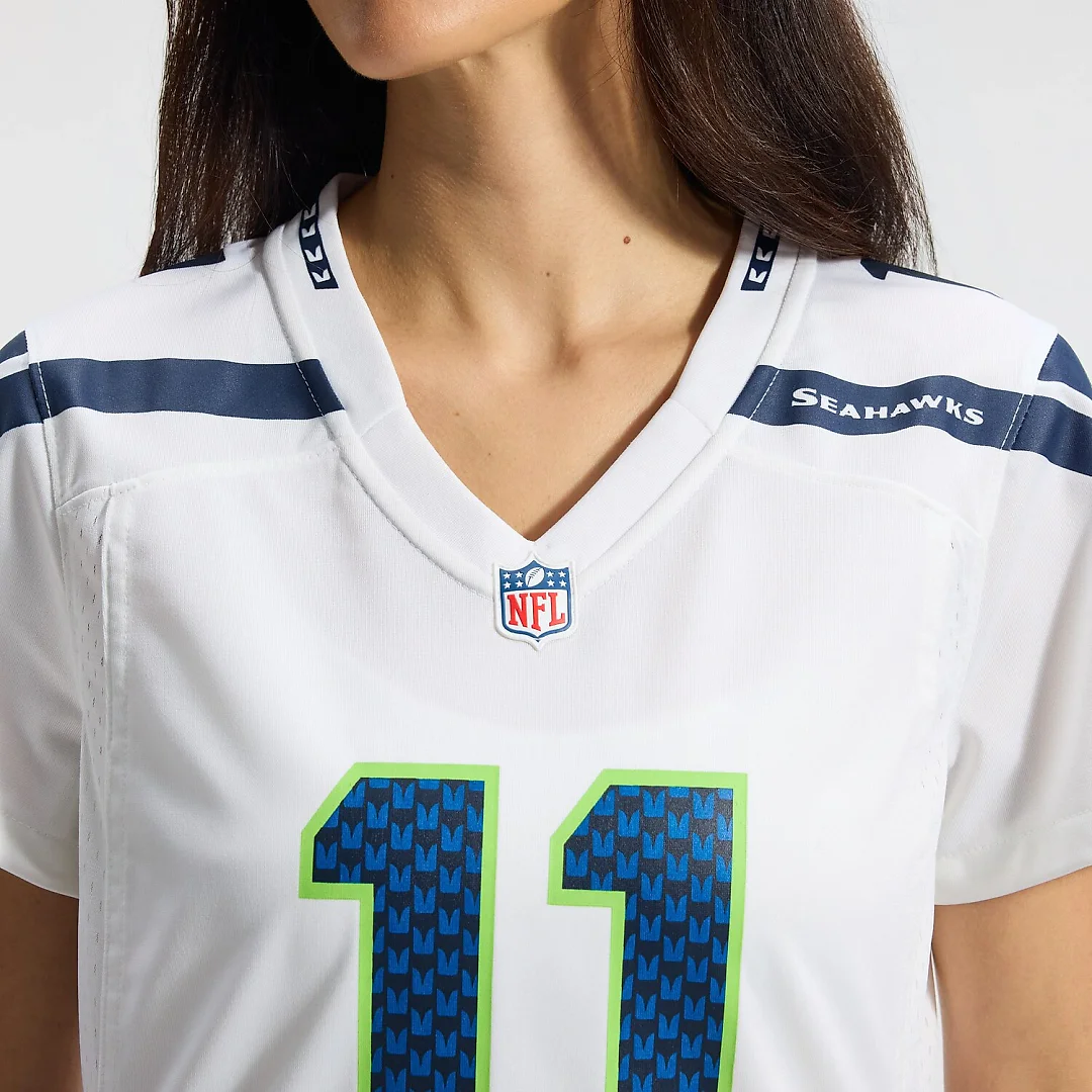 Zennovawear Jaxon Smith-Njigba Seattle Seahawks Women's Game Jersey - White