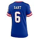 Zennovawear Jaxson Dart New York Giants Women's Alternate 2 Classic Game Jersey - Royal