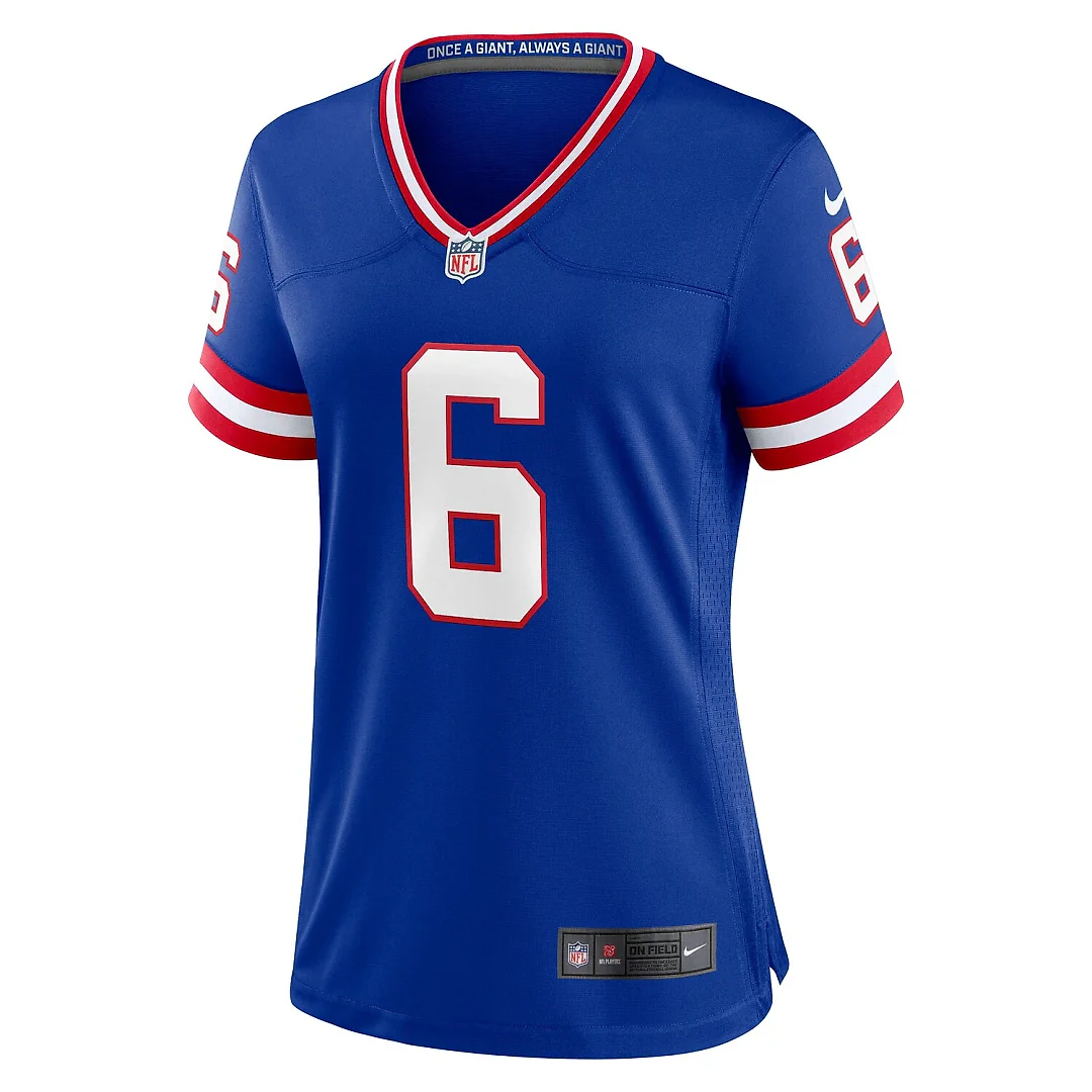 Zennovawear Jaxson Dart New York Giants Women's Alternate 2 Classic Game Jersey - Royal